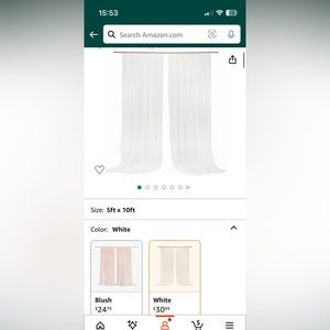 Lings moments arch curtains